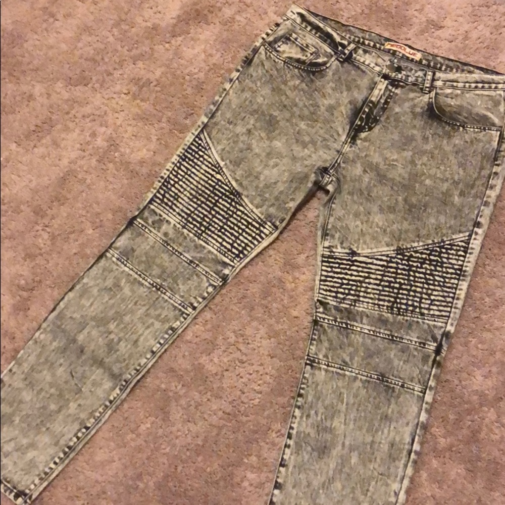 Moto jeans size 38 slim fit